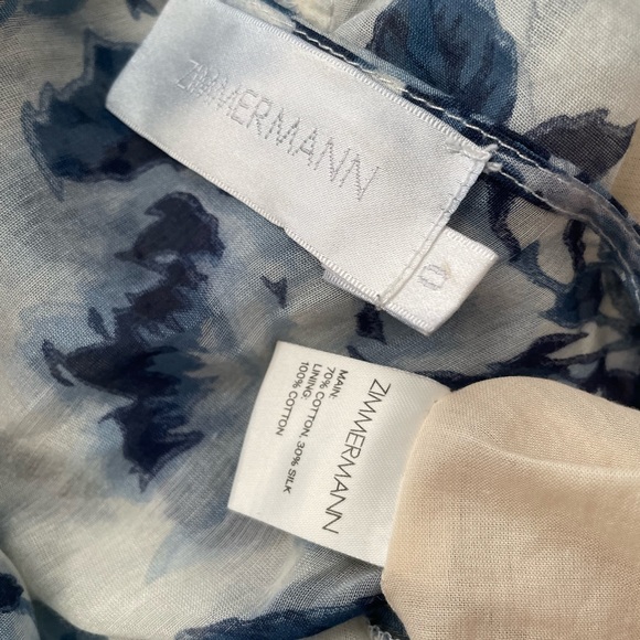 Zimmermann Hybra Floral Mini Dress - Picture 5 of 6